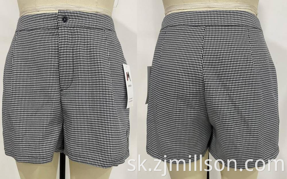 Swallow Gird Pattern Shorts Jpg